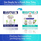 GuruNanda Whitening Strips, 7-day treatment (7 Packets - 2 Strips per pack)- Enamel-Safe Strips for Sensitive Teeth - Non-Slip, Dry Strip Technology
