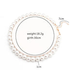 New Simple Imitation Freshwater Pearl Chain Necklace